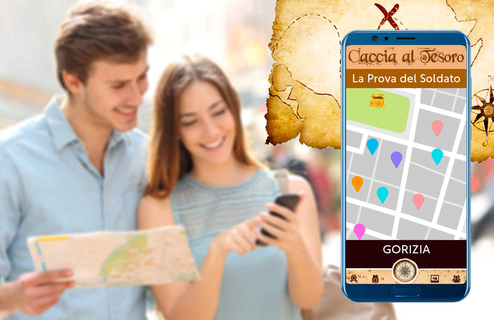 Caccia al Tesoro Gorizia per 2, 3 o 4 Persone -50% di Sconto